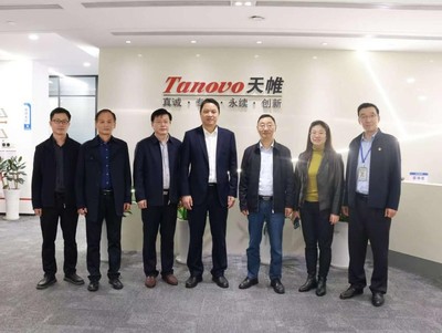 院領(lǐng)導(dǎo)帶隊(duì)赴中檢天帷調(diào)研交流，深化校企合作共促網(wǎng)安人才發(fā)展